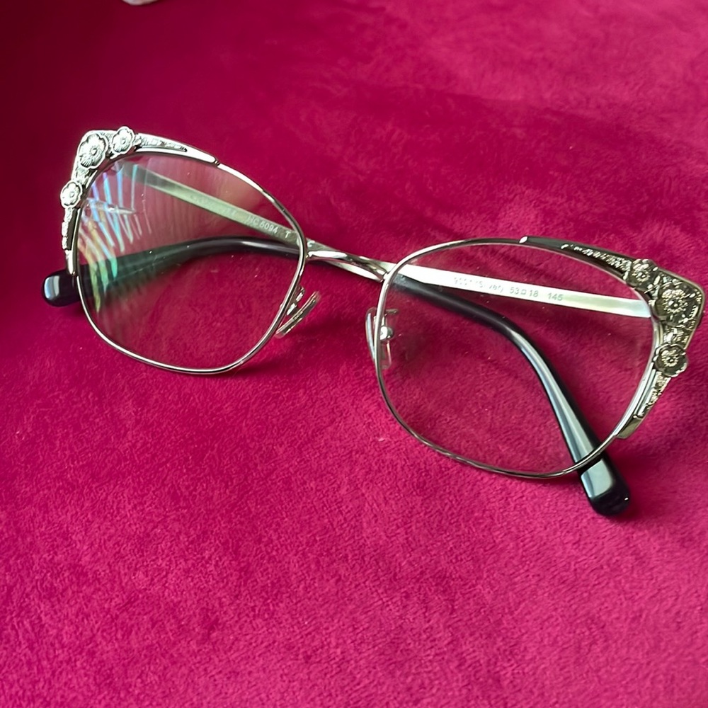 Coach flower glasses